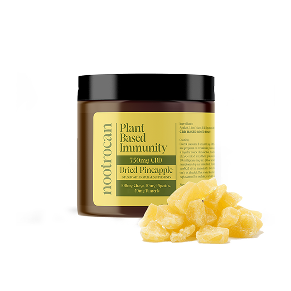 Nootrocan 750mg Full Spectrum CBD Nootropic Dried Fruits - 300g - Plant Based Immunity