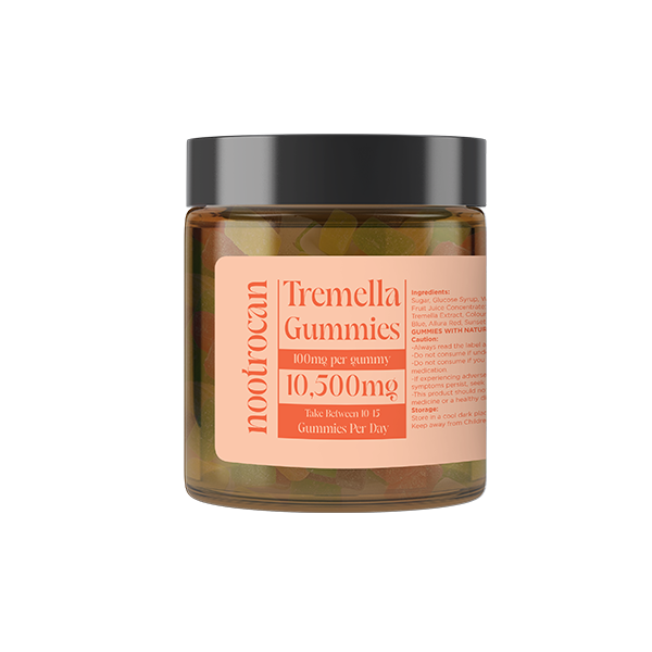 Nootrocan 10500mg Nootropic Mushroom Gummies 450g - Tremella
